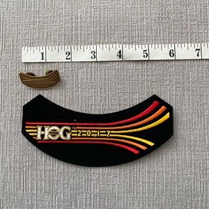 HOG Patch 2017 + matching pin